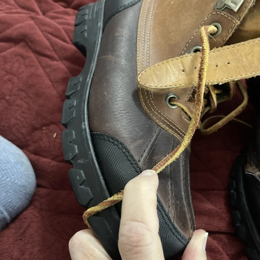 POLO SPORT Duck BOOTS GREAT COND MEN 9.5 D RALPH LAUREN *READ* Snow‎ Work Warm